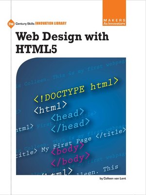 cover image of Web Design with HTML5